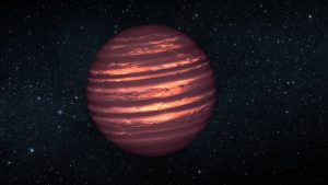 Illustration of a brown dwarf